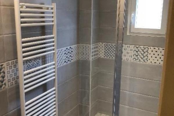 rénovation et agencement d'une salle de douche honfleur 14600